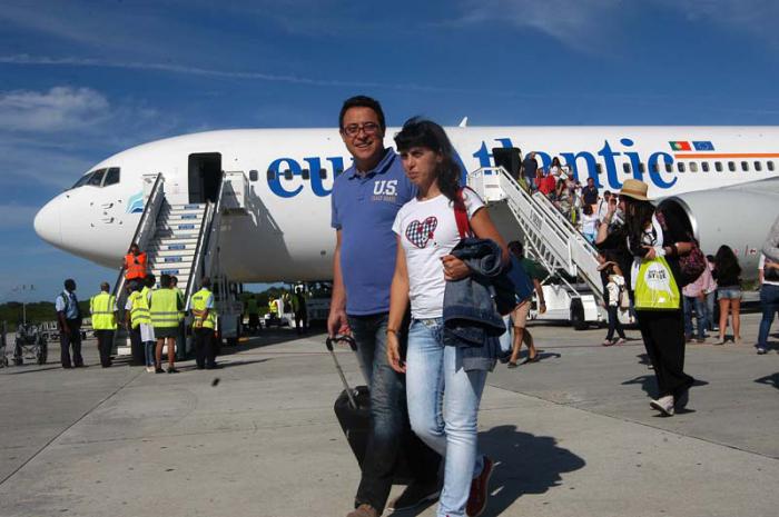 Turistas en Cuba.