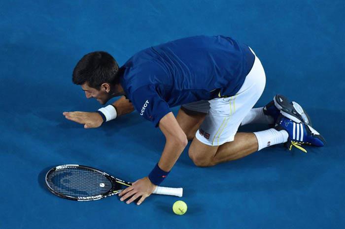 Tenista serbio Novak Djokovic 