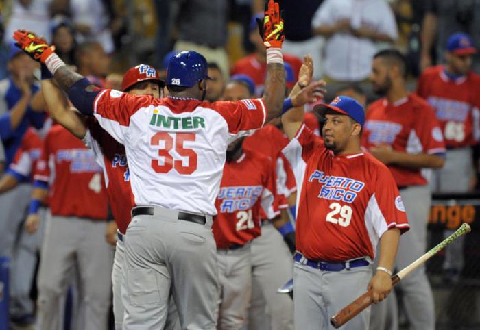 Serie Caribe Dominicana 1 mer juego CUB vs PR jonron de Kennys Vargas