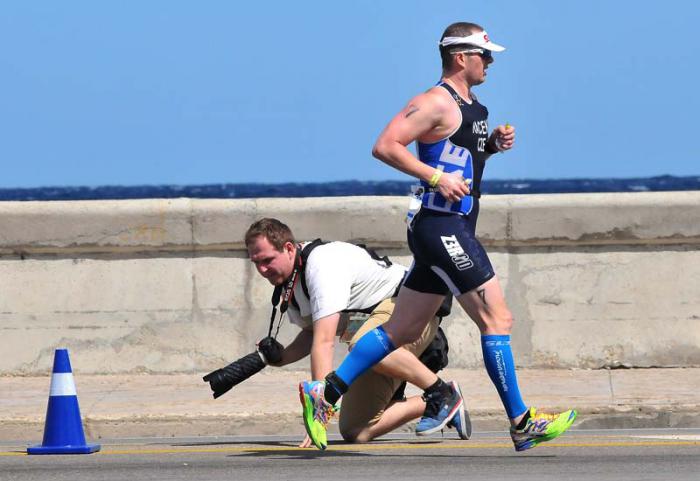 Segundo Campeonato de Trihatlon Habana: Ganador de Media Distancia Gustavo Rodriguez  ESP