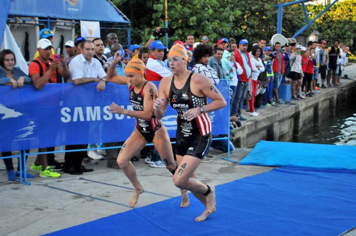 Segundo Campeonato de Trihatlon Habana: Categoria Spring ganadora en el F de españa Camila Alonso