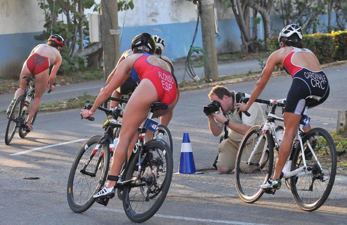 Segundo Campeonato de Trihatlon Habana: Categoria Spring ganadora en el F de españa Camila Alonso