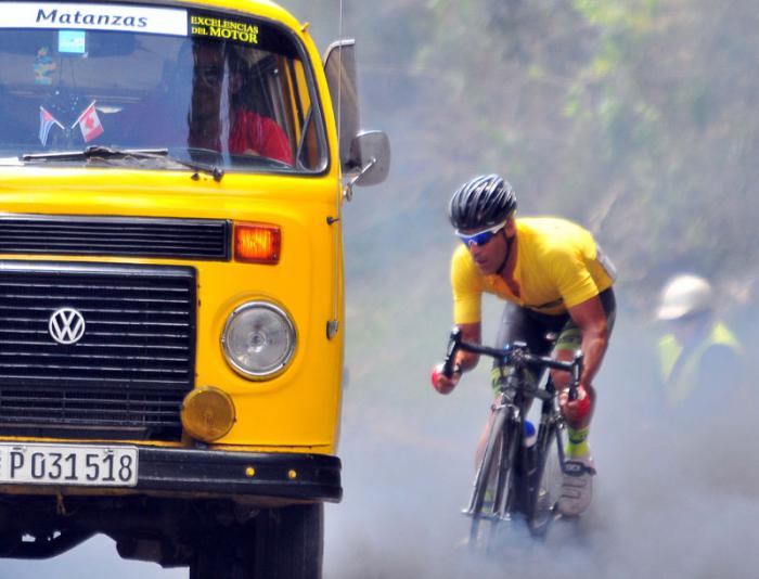 tercer clasico ciclistico a cuba 2da etapa Guantanamo Gran Piedra ganador Vicente Sanabria, Joan Carlos Arias