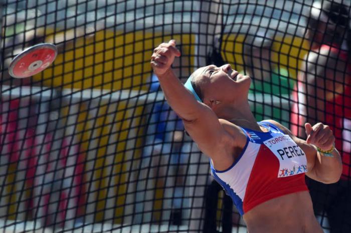 Yaimé Pérez, como muestra de su progreso en los últimos años, llevó su marca personal hasta 68.86 metros el pasado sábado.  