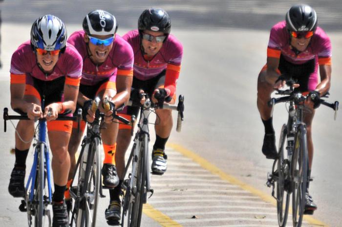 4ta etapa-cacocun-Holguin-Contra-Reloj-Equipo distancia 31 Km Equipo Ganador Artemisa Tiempo 44.23,25