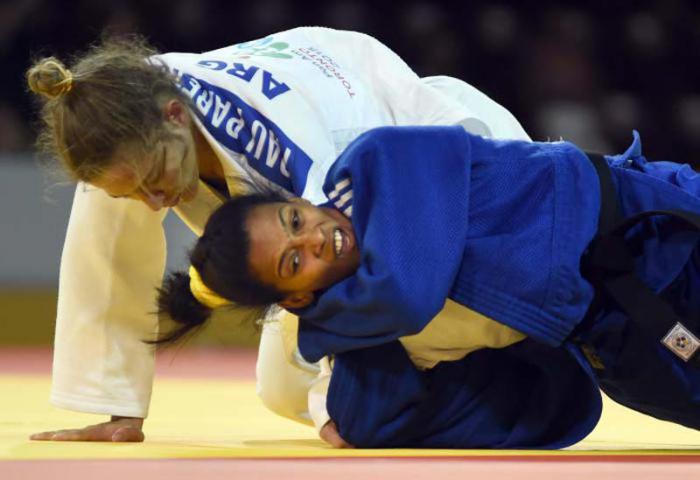 Dayaris Mestre y Paula Paletto Grand Prix femenino de judo 48 kg. 