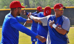 Entrenamiento del equipo Ciego de Ávila