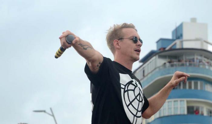 Concierto de Major Lazer en la Tribuna Antimperialista de La Habana.