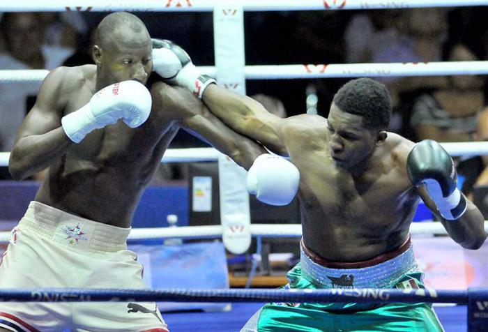 Box WSB Cuba vs Mexico Semi Final  Erislandy Savòn 91 kg de Cuba derrota a Julio C Castillo de Mexico