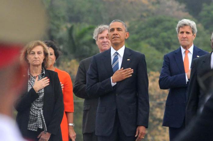 Memorial Josè Martì  visita del presidente de los estados unidos de america Barack Obama