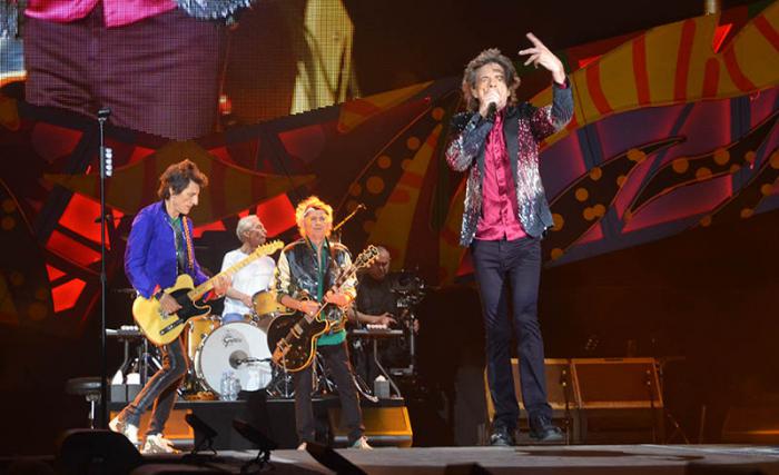 Concierto de los Rolling Stones.