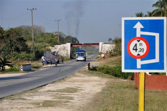 El accidente ocurrió en la salida de Jatibonico hacia Ciego de Ávila.