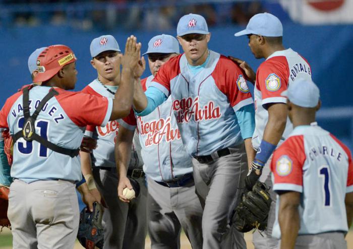Beisbol-3ser partido semifinal CA vs IND Lazaro Blaco lanzador ganador del juego.