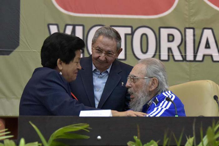 Clasura del Septimo Congreso del PCC