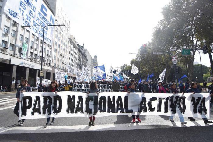 protesta en argentina