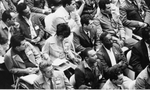 Delegados en el 2do. Congreso del Partido. 
Foto: Jorge Oller, 18 de diciembre de 1980.
