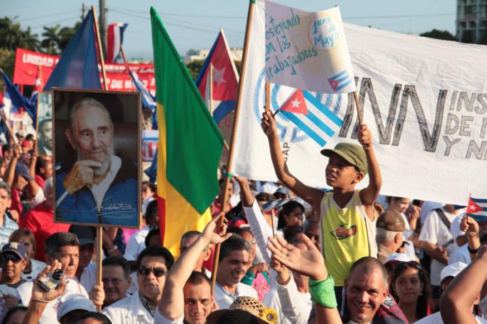 desfile primero de mayo