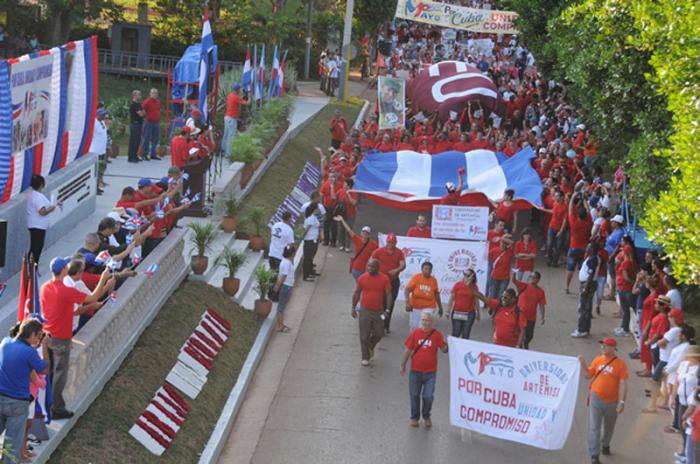 desfile del 1de mayo