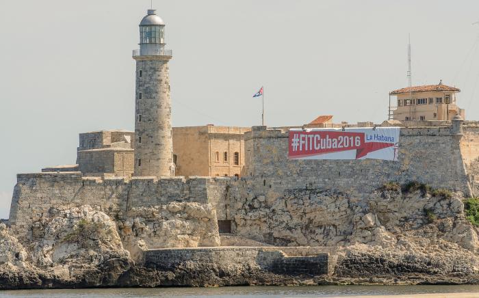 Feria de Turismo FIT CUBA 2016 desde la Fortaleza de San Carlos De La Cabaña