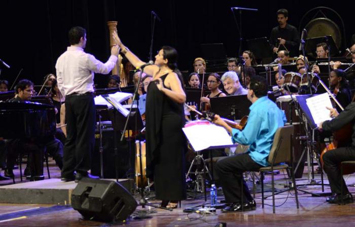Orquesta Sinfonica Nacional de Cuba y Bossa Nova Sinfónico (Brazil). Inauguración CUBADISCO