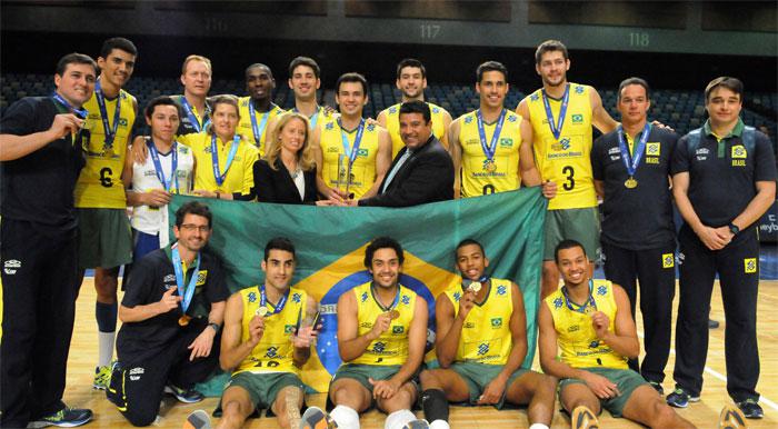 Brasil ganó la medalla de oro en la pasada Copa Panamericana, en Reno, Estados Unidos.