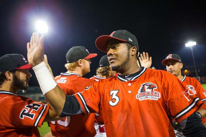 Aguilas de Trois-Rivieres, campeones de la Can-Am League 2015.