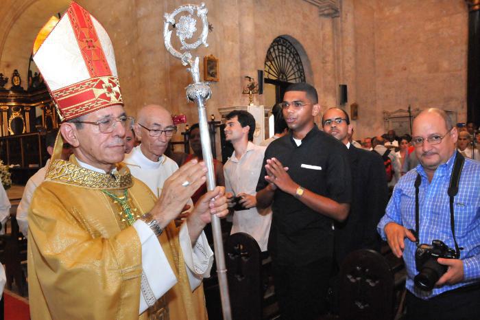 Toma posesión nuevo Arzobispo de La Habana.