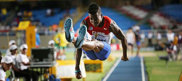on day two of the IAAF World Youth Championships, Cali 2015 on July 16, 2015 at the Pascual Guerrero Olympic Stadium in Cali, Colombia.