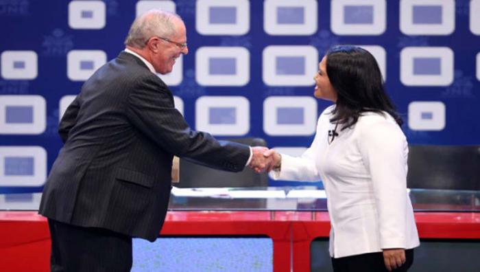 Kuczynski y Fujimori se medirán en balotaje el 5 de julio. 