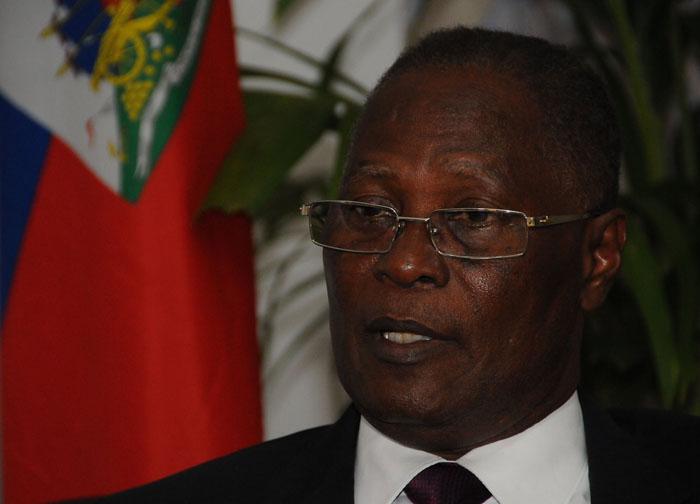 Jocelerme Privert, presidente de Haití.