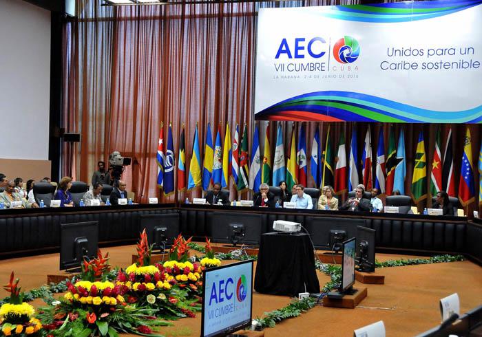 Consejo de Ministros de la VII Cumbre de la Asociación de Estados del Caribe (AEC). 