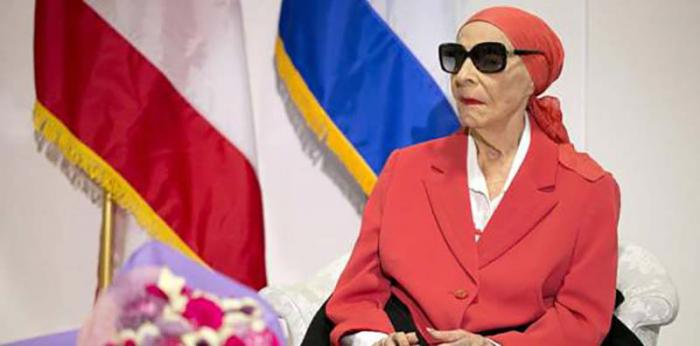 Alicia Alonso, directora del Ballet Nacional de Cuba, en San Juan.
Foto: Xavier García
