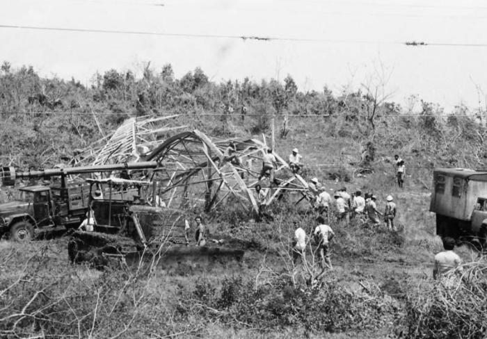 La gráfica muestra la severidad de los daños provocados por el mayor brote de tornados ocurrido en Cuba el 16 de marzo de 1983. 