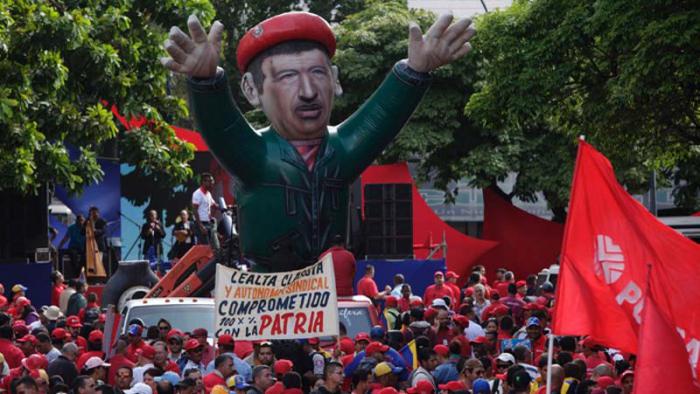 Los trabajadores petroleros denunciaron los ataques de la derecha internacional contra Venezuela.
