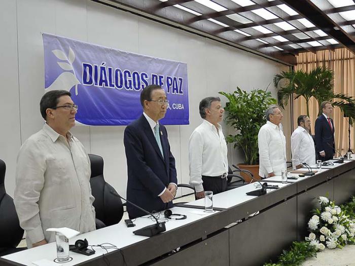 Firma de acuerdo de Paz para Colombia en La Habana.