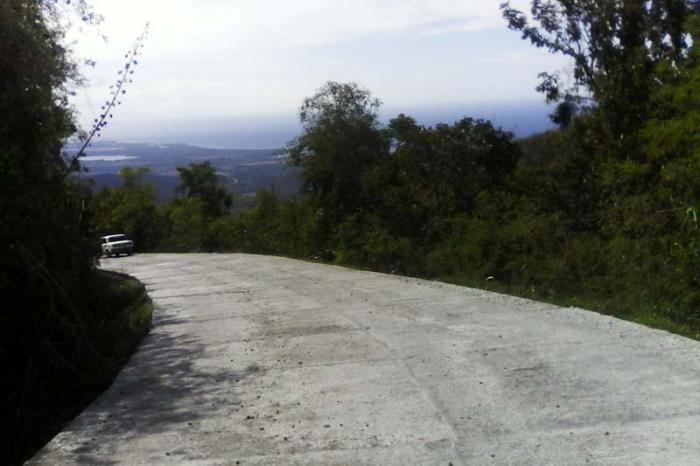 La carretera fue construida en los años 50 del pasado siglo. 