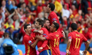 España-República Checa en la Euro-Francia 2016