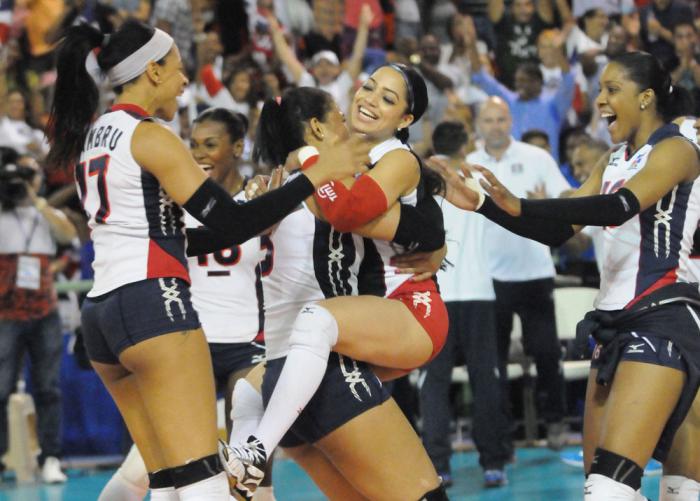 República Dominicana solo perdió un set en la eliminatoria. 