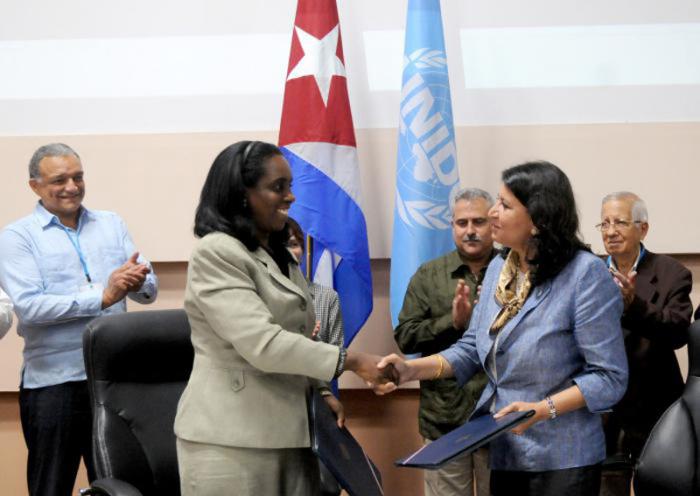 Los tres primeros proyectos del Programa País, firmados el 24 de junio último, le insuflan nuevos bríos a la colaboración entre Cuba y la Onudi.