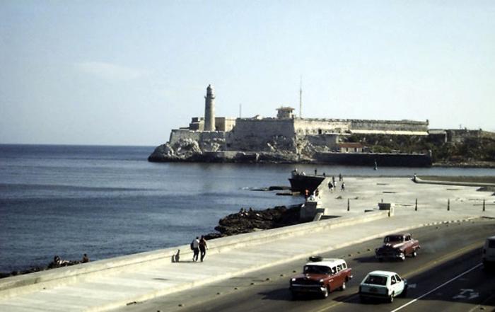 El Castillo de los Tres Reyes del Morro, guardián de la entrada de la hermosa bahía de La Habana.