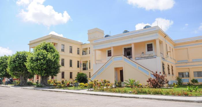 Recorrido por obras de restauración a hospitales de la Capital que ya están en proceso de terminación y puesta en marcha, Hospital Pediátrico de San Miguel del Padrón