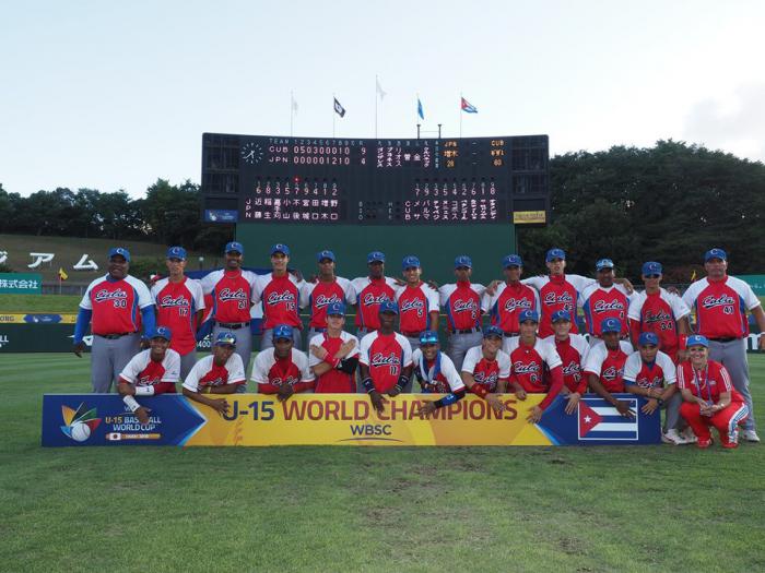 Equipo cuba sub-15