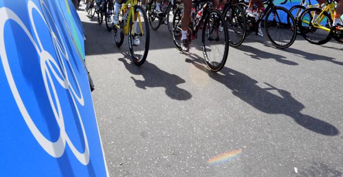 Rio Ciclismo Ruta F Arlenis Sierra, arrancada de la carrera,  vistas y fanaticos del ciclismo mundial.