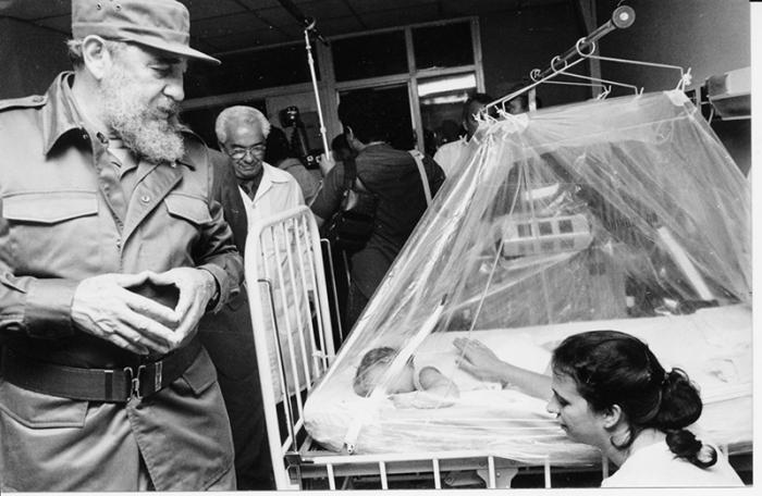 Hospital Juan Manuel Márquez (pediátrico de Marianao). FOTO: LIBORIO NOVAL, 30 DE NOVIEMBRE DE 1989. 