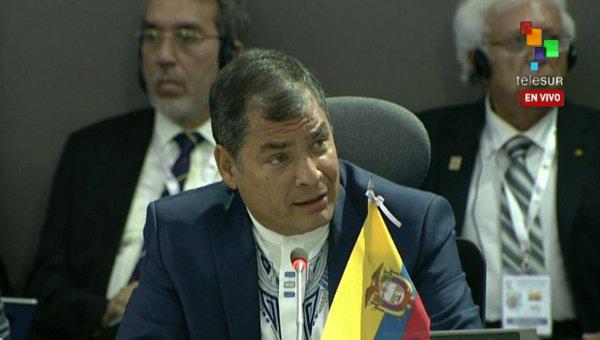 Correa resaltó la importancia que tiene el MNOAL, para establecer un nuevo orden mundial