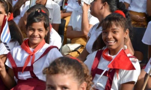 Fiesta del saber y la cultura en inicio del curso escolar en Granma