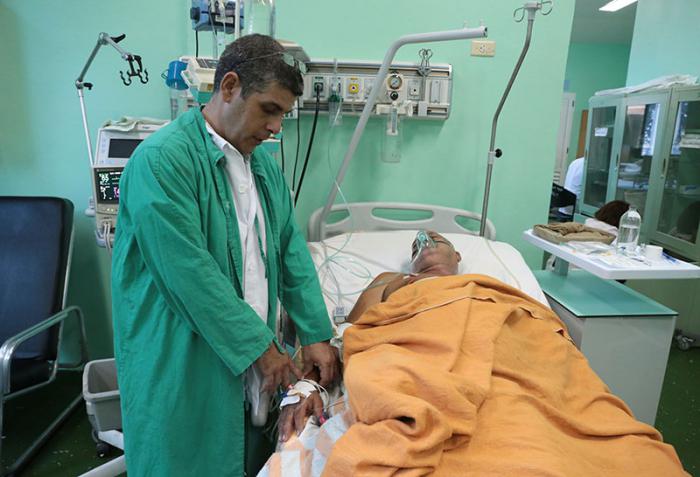 Instituto Nacional de Angiología. Pabellón Mariana Grajales, sala de cuidados especiales post-operatorio