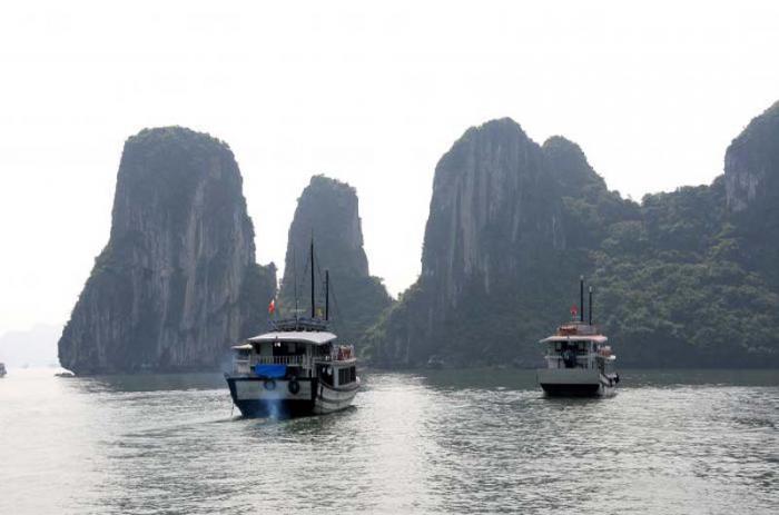 Bahia de Halong en la provincia Quanag Ninh en Viet Nam.