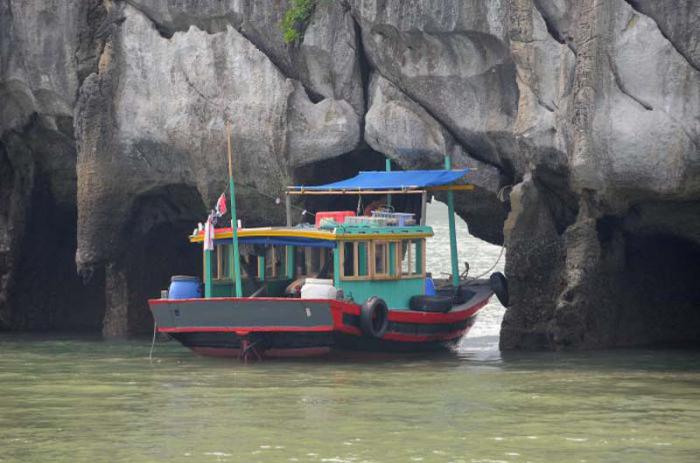 Bahia de Halong en la provincia Quanag Ninh en Viet Nam.