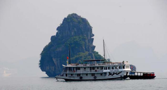 Bahia de Halong en la provincia Quanag Ninh en Viet Nam.